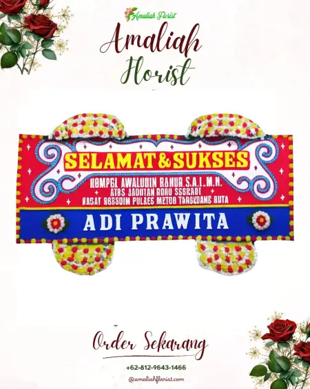 Papan Bunga Ucapan Selamat Juwiring